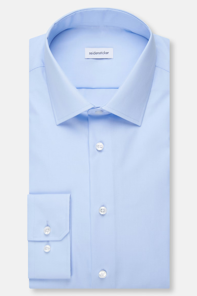 Vaaleansininen slim kauluspaita