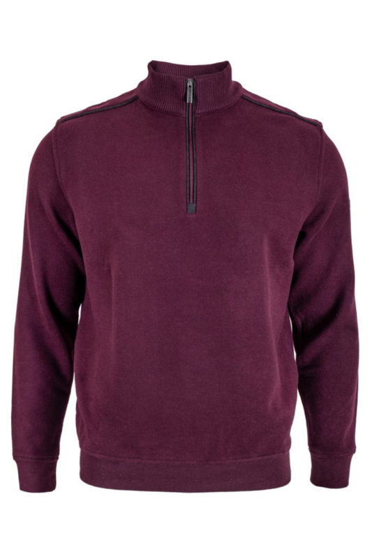 Luumunpunainen collegepaita