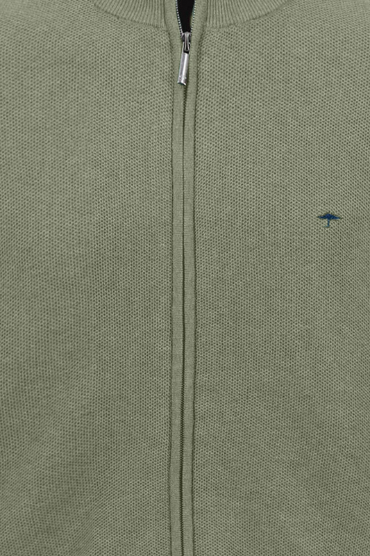 Vaaleanvihreä puuvillaneuletakki