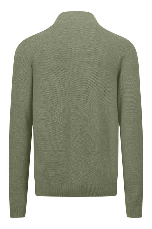 Vaaleanvihreä puuvillaneuletakki