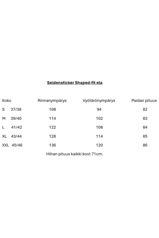 Valkoinen shaped ELA kauluspaita